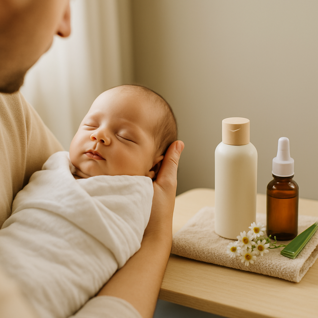 Dermatologisch getestete Rezepturen für Neugeborene von Euro Hair