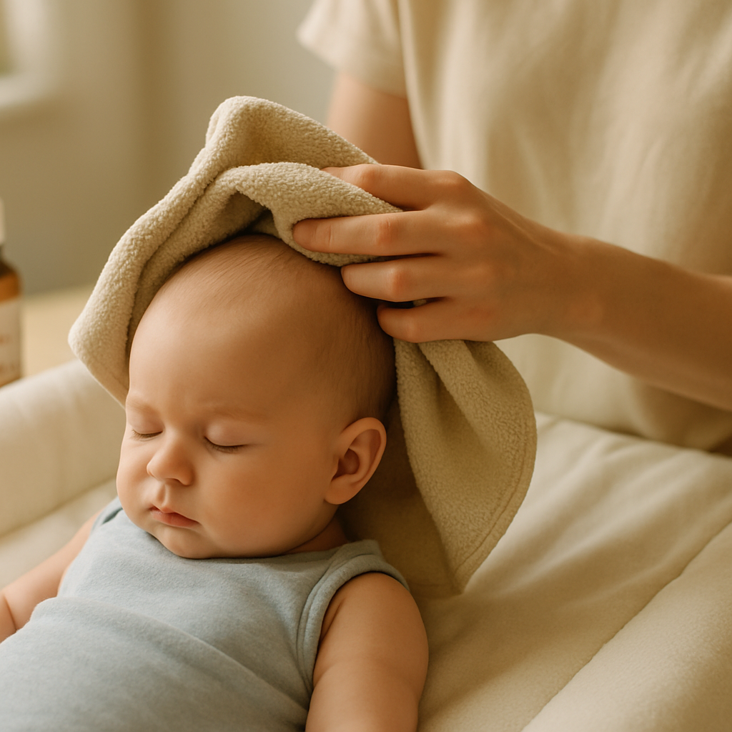 Sanfte Haartrocknung bei Babys: Tipps von Euro Hair